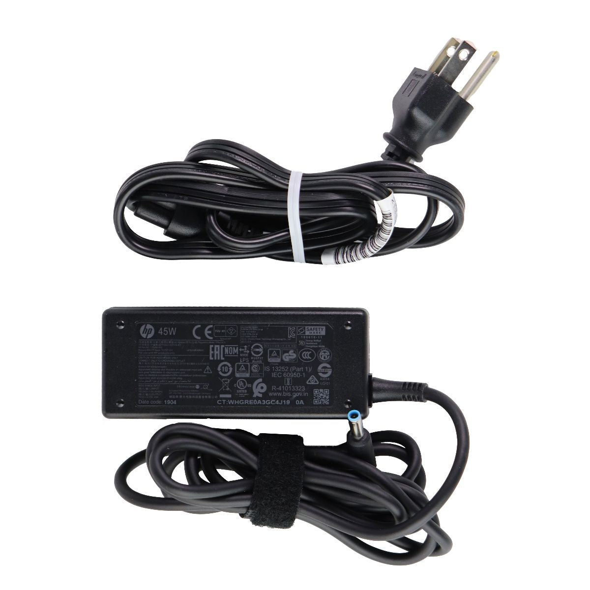 HP OEM 45W AC Power Adapter - Black (TPN-CA14) Computer Accessories - Laptop Power Adapters/Chargers HP - Simple Cell Bulk Wholesale Pricing - USA Seller