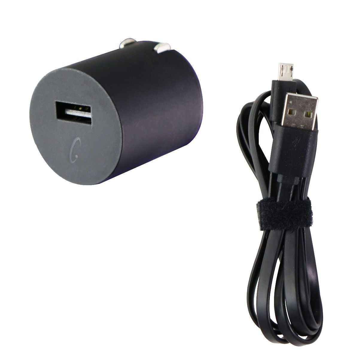 WirelessOne (5V/2.1A) Dual USB Wall Charger and 4-Foot Micro-USB Cable - Black Cell Phone - Chargers & Cradles WirelessOne - Simple Cell Bulk Wholesale Pricing - USA Seller