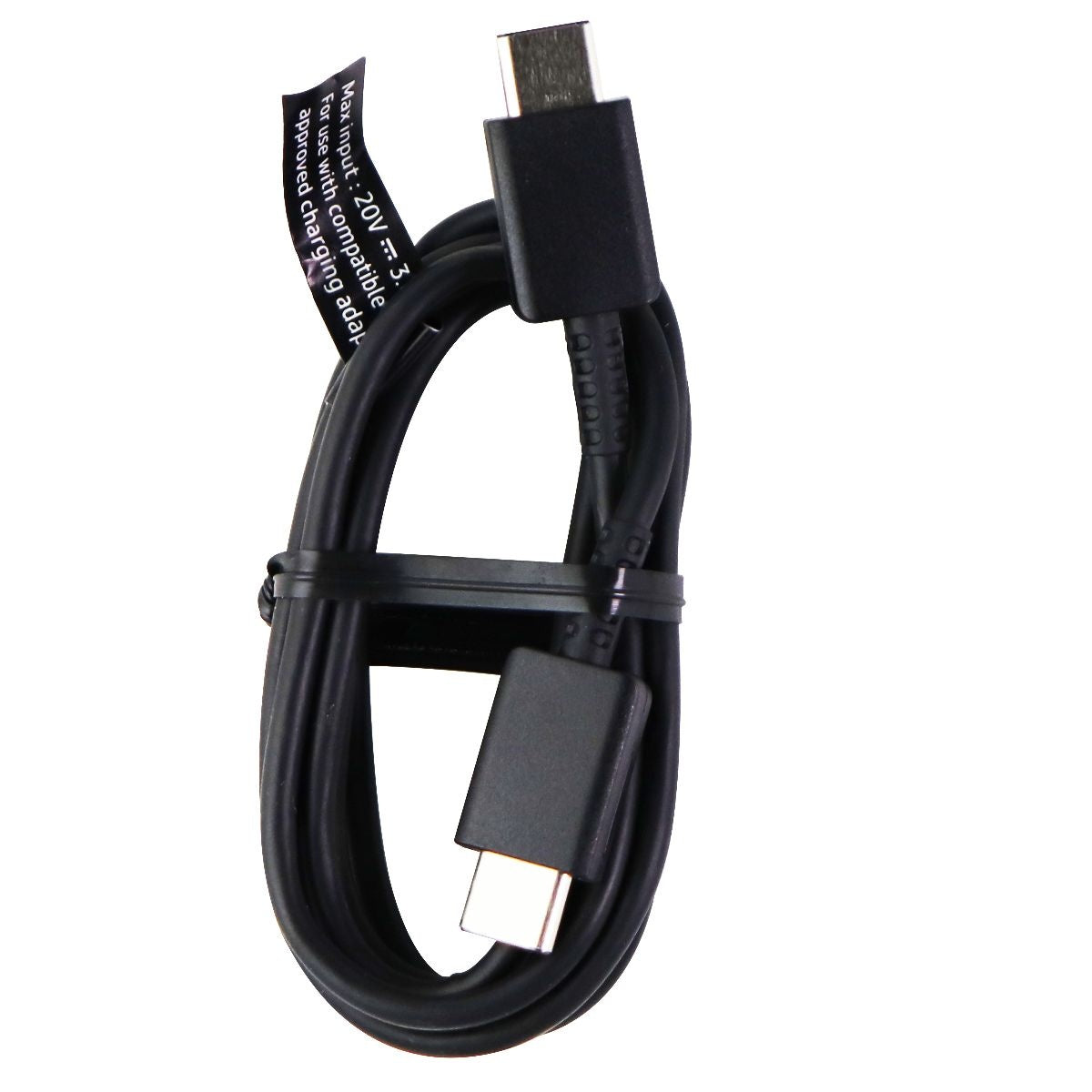 Samsung 3.3-Foot USB-C to USB-C (Type C) Charge & Sync Cable - Black (EP-DG980) Cell Phone - Cables & Adapters Samsung - Simple Cell Bulk Wholesale Pricing - USA Seller