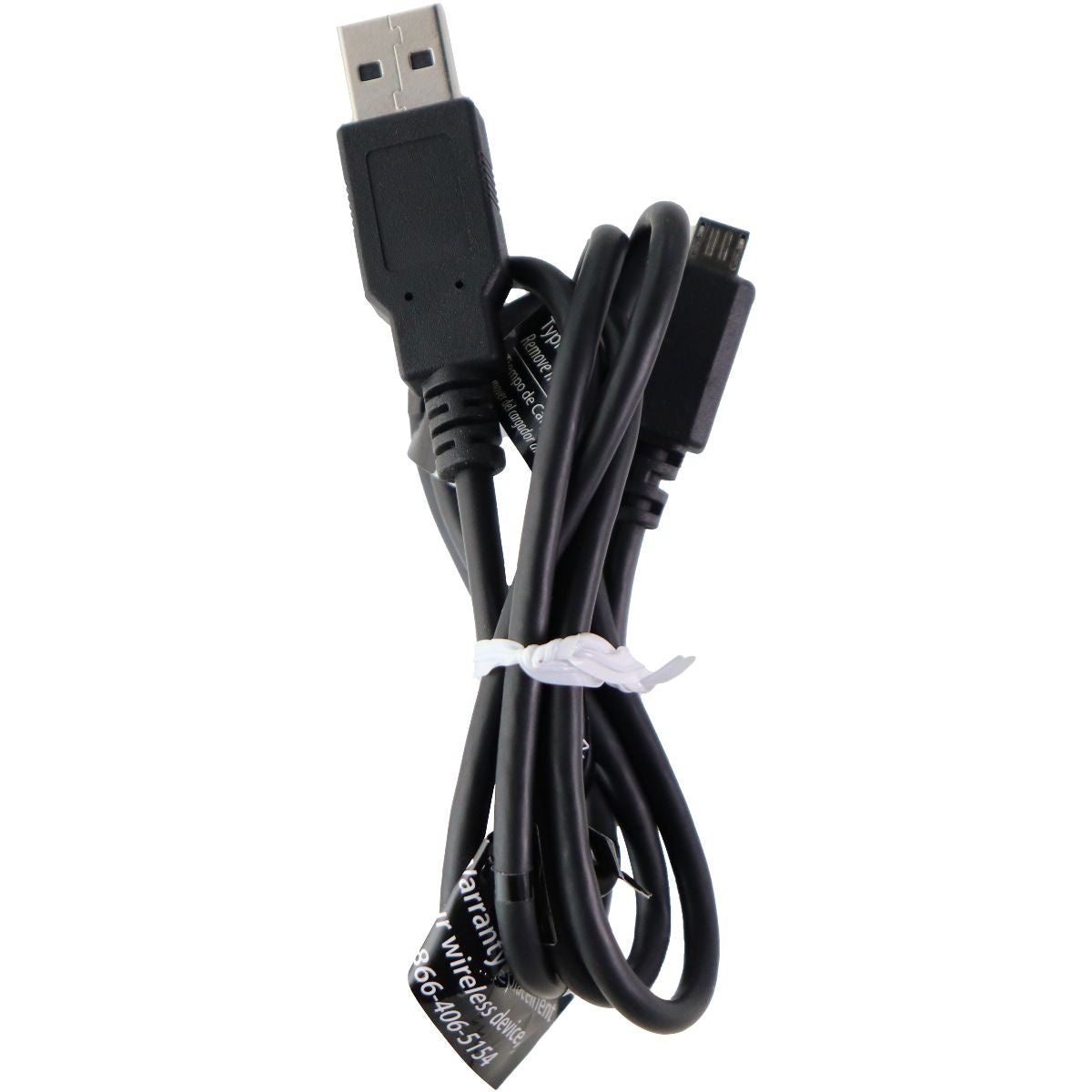 Novatel 3.3-Ft (1m) Micro USB to USB Charge and Sync OEM Cable - Black Cell Phone - Cables & Adapters Novatel Wireless - Simple Cell Bulk Wholesale Pricing - USA Seller
