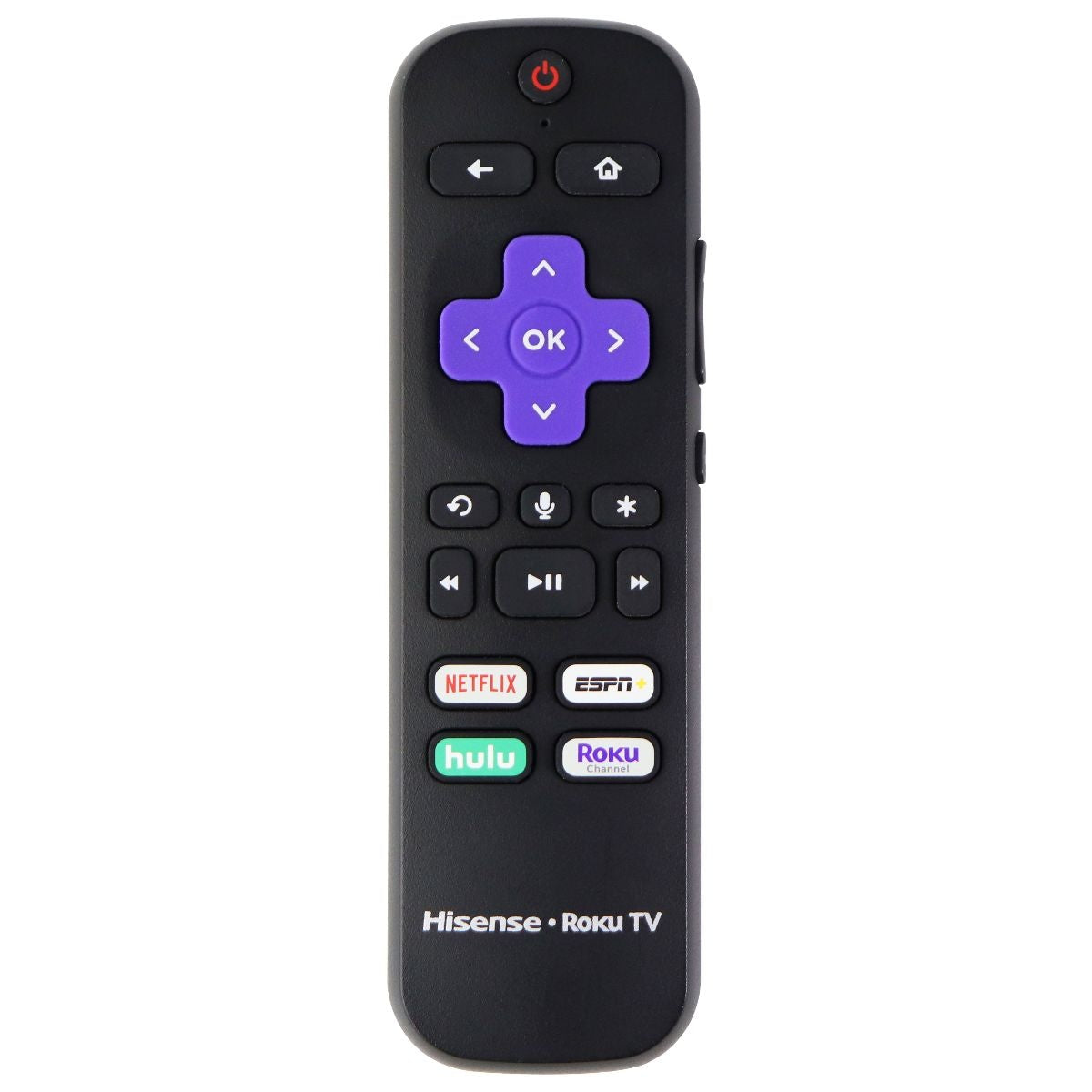 Hisense TV Remote Control (RC-AL5) with Netflix/ESPN/Hulu Keys - Black TV, Video & Audio Accessories - Remote Controls Hisense - Simple Cell Bulk Wholesale Pricing - USA Seller