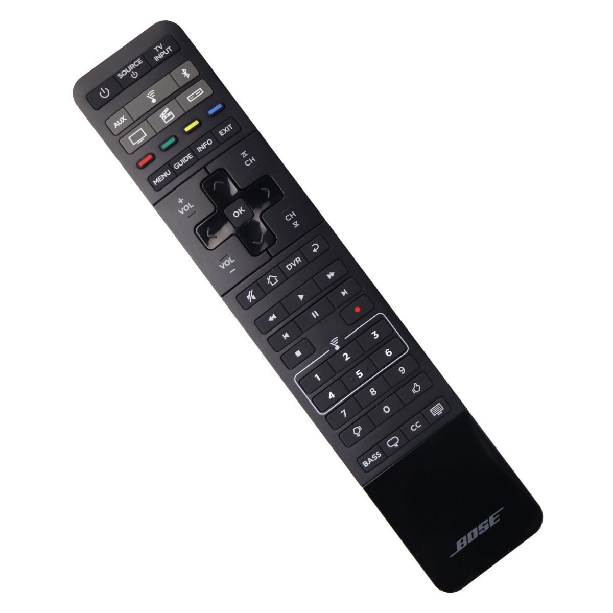 Bose Remote Control (755001) for Select Bose TV Systems - Black TV, Video & Audio Accessories - Remote Controls Bose - Simple Cell Bulk Wholesale Pricing - USA Seller