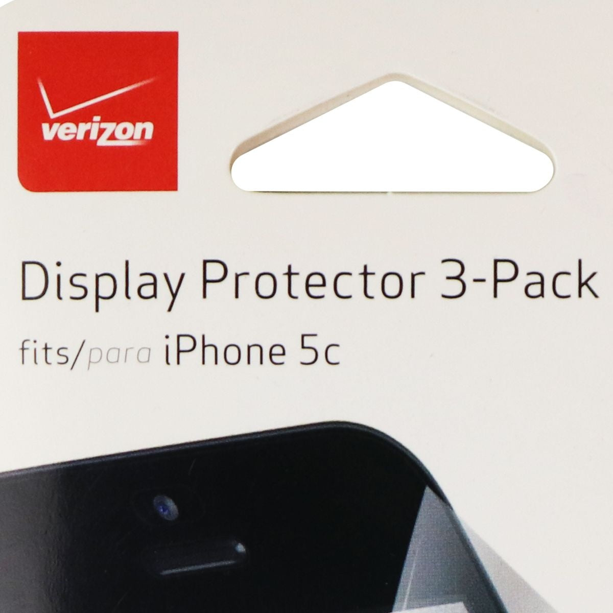Verizon Display Protector 3-Pack for Apple iPhone 5C - Anti-Glare / Clear Cell Phone - Screen Protectors Verizon - Simple Cell Bulk Wholesale Pricing - USA Seller