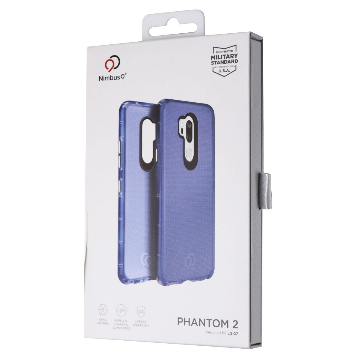 Nimbus9 Phantom 2 Slim Protective Gel Case for LG G7 / G7 ThinQ - Pacific Blue Cell Phone - Cases, Covers & Skins Nimbus9 - Simple Cell Bulk Wholesale Pricing - USA Seller