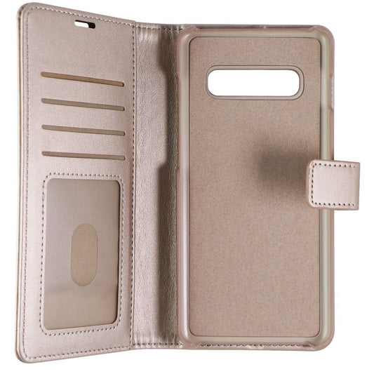 Skech (SK64-PB-CHP) Wallet Detachable Case Cover for Samsung Galaxy S10+ - Gold Cell Phone - Cases, Covers & Skins Skech - Simple Cell Bulk Wholesale Pricing - USA Seller