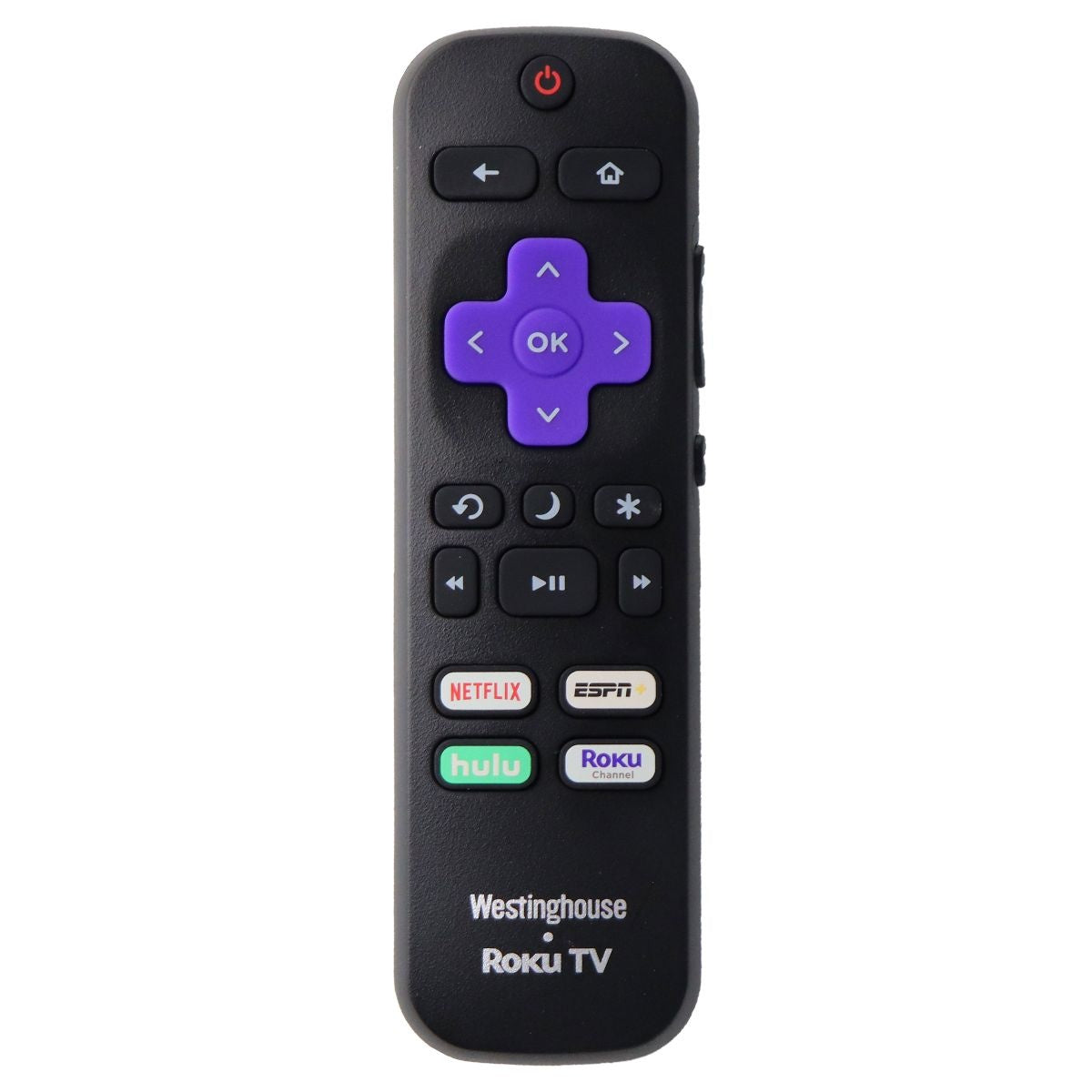 Westinghouse Remote Control (RC453) with Netflix/ESPN/Hulu Keys - Black TV, Video & Audio Accessories - Remote Controls Westinghouse - Simple Cell Bulk Wholesale Pricing - USA Seller