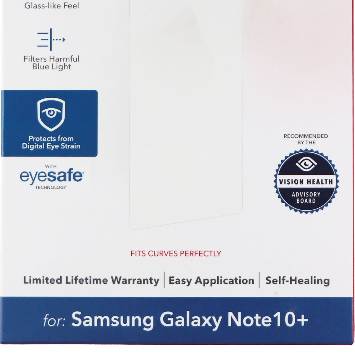 ZAGG Ultra Vision Guard Film Screen Protector for Samsung Note10+ (Plus Model) Cell Phone - Screen Protectors Zagg - Simple Cell Bulk Wholesale Pricing - USA Seller