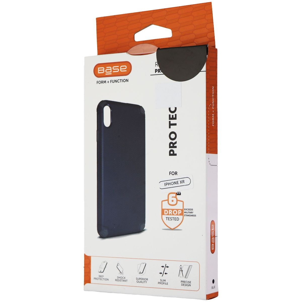 Base Pro Tech Rugged Armor Protective Case for iPhone XR - Blue Cell Phone - Cases, Covers & Skins Base - Simple Cell Bulk Wholesale Pricing - USA Seller