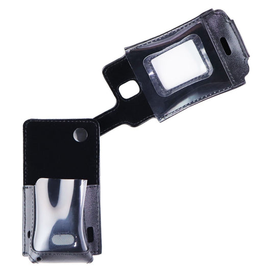 Fitted Case for ANS F30 Flip Phone - Black Leather Cell Phone - Cases, Covers & Skins Unbranded - Simple Cell Bulk Wholesale Pricing - USA Seller