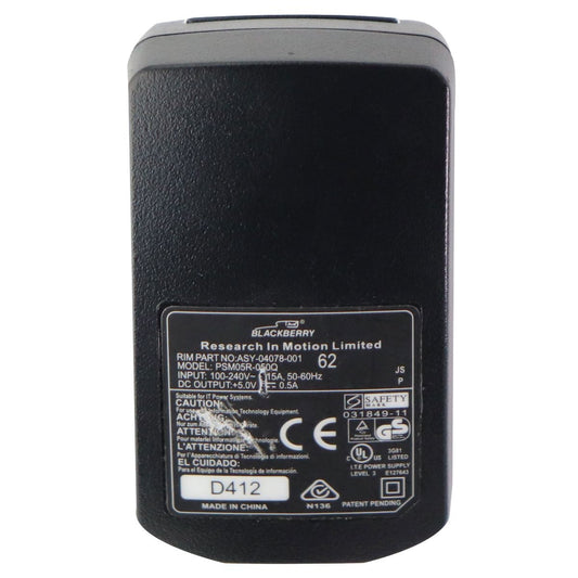Blackberry USB AC Adapter Power Supply - PSM05R-050Q Cell Phone - Chargers & Cradles Blackberry - Simple Cell Bulk Wholesale Pricing - USA Seller