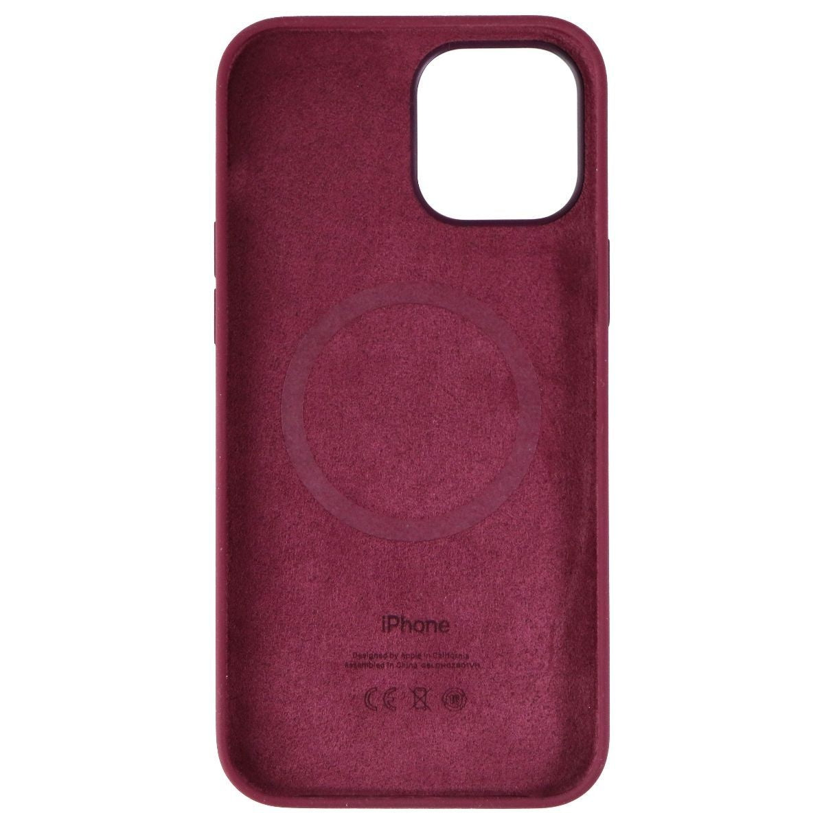Apple Silicone Case for MagSafe for iPhone 12 Pro Max - Plum Cell Phone - Cases, Covers & Skins Apple - Simple Cell Bulk Wholesale Pricing - USA Seller