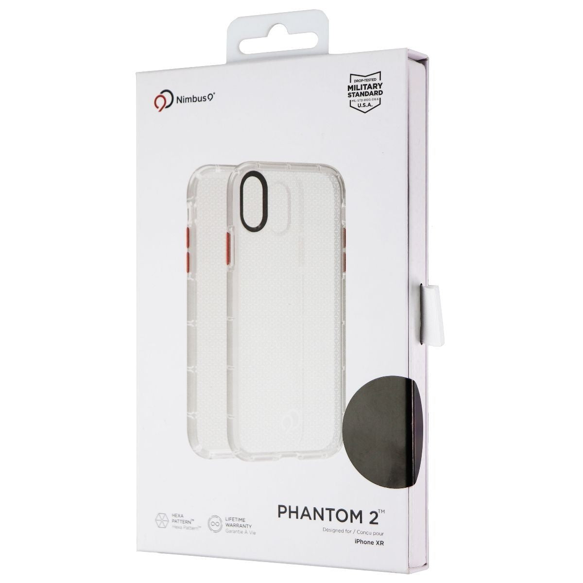 Nimbus9 Phantom 2 Series Gel Case for Apple iPhone XR - Clear Cell Phone - Cases, Covers & Skins Nimbus9 - Simple Cell Bulk Wholesale Pricing - USA Seller