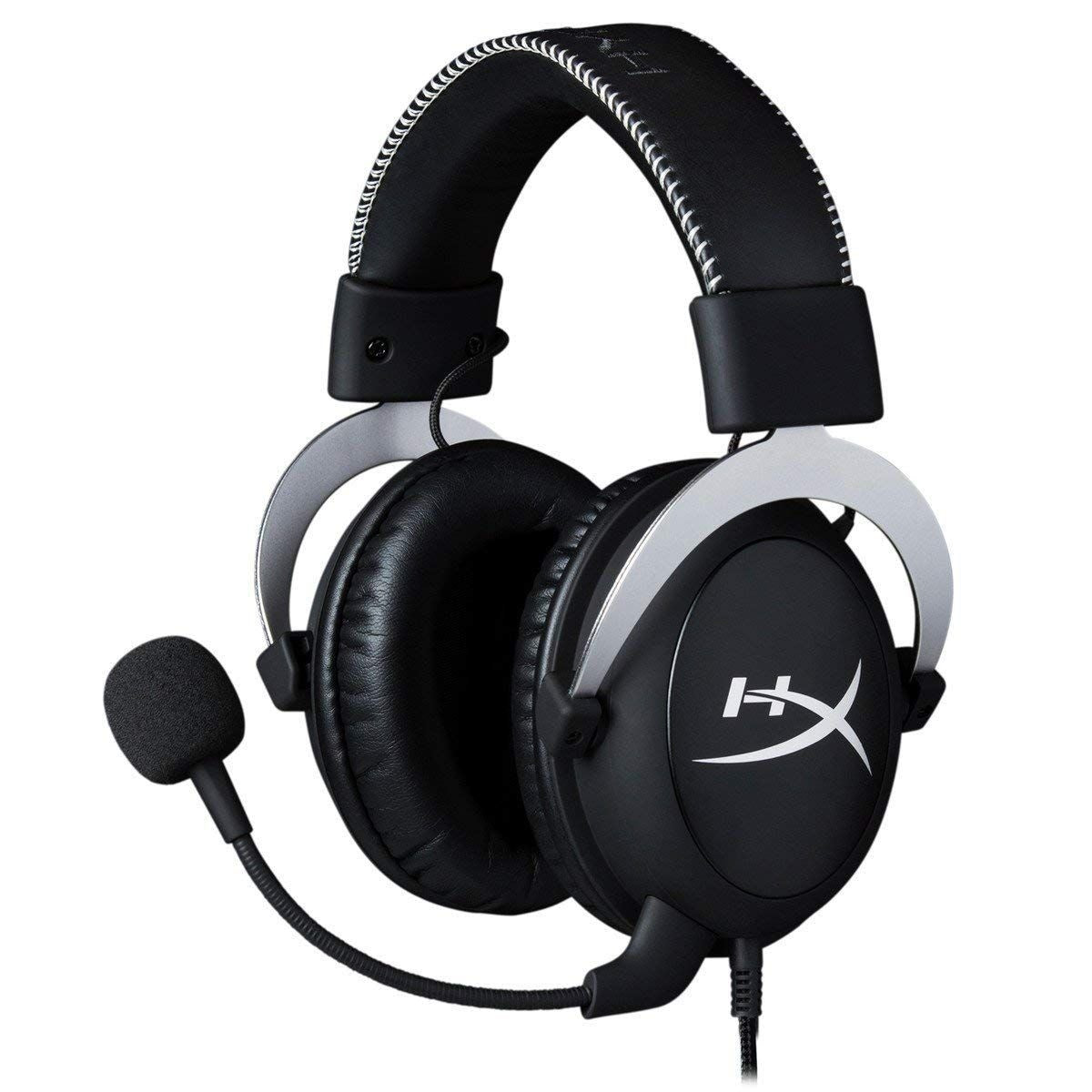 HyperX CloudX Gaming Headset with Detachable Microphone for Xbox - Black/Silver Gaming/Console - Headsets HyperX - Simple Cell Bulk Wholesale Pricing - USA Seller