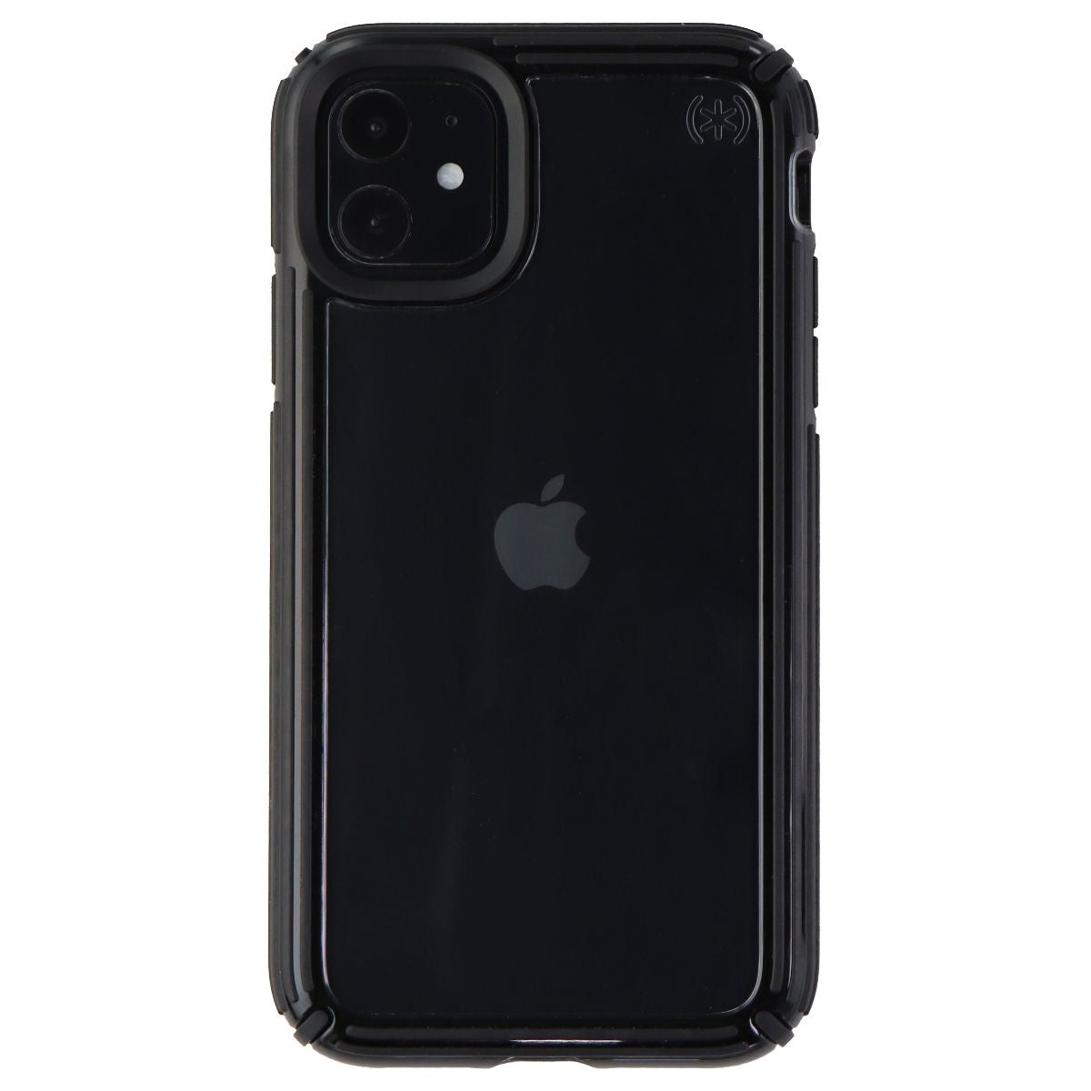 Speck Presidio V-Grip Series Case for Apple iPhone 11- Clear/Black Cell Phone - Cases, Covers & Skins Speck - Simple Cell Bulk Wholesale Pricing - USA Seller