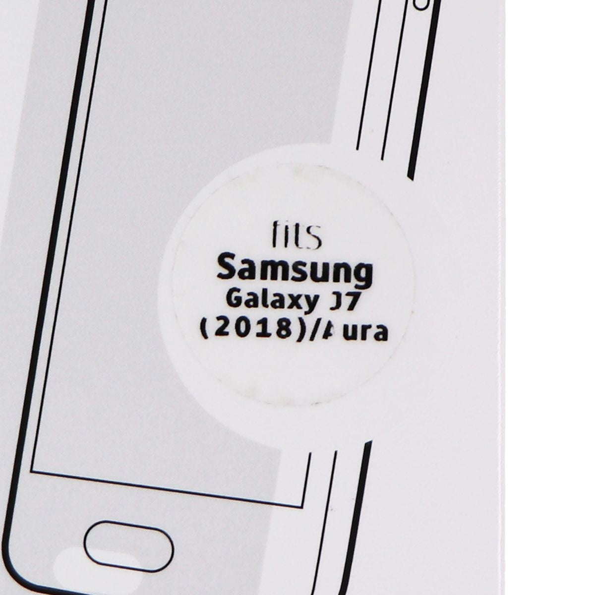 Gadget Guard Black Ice Tempered Glass for Galaxy J7 3rd Gen (2018) - Clear Cell Phone - Screen Protectors Gadget Guard - Simple Cell Bulk Wholesale Pricing - USA Seller