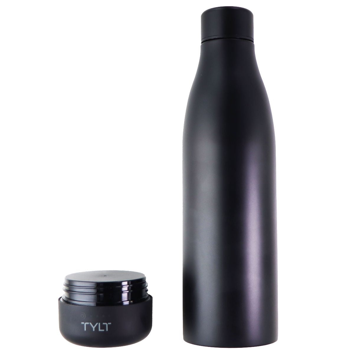 TYLT All-In-One Water Bottle and Portable Power Bank (5700mAh) - Black Cell Phone - Chargers & Cradles TYLT - Simple Cell Bulk Wholesale Pricing - USA Seller