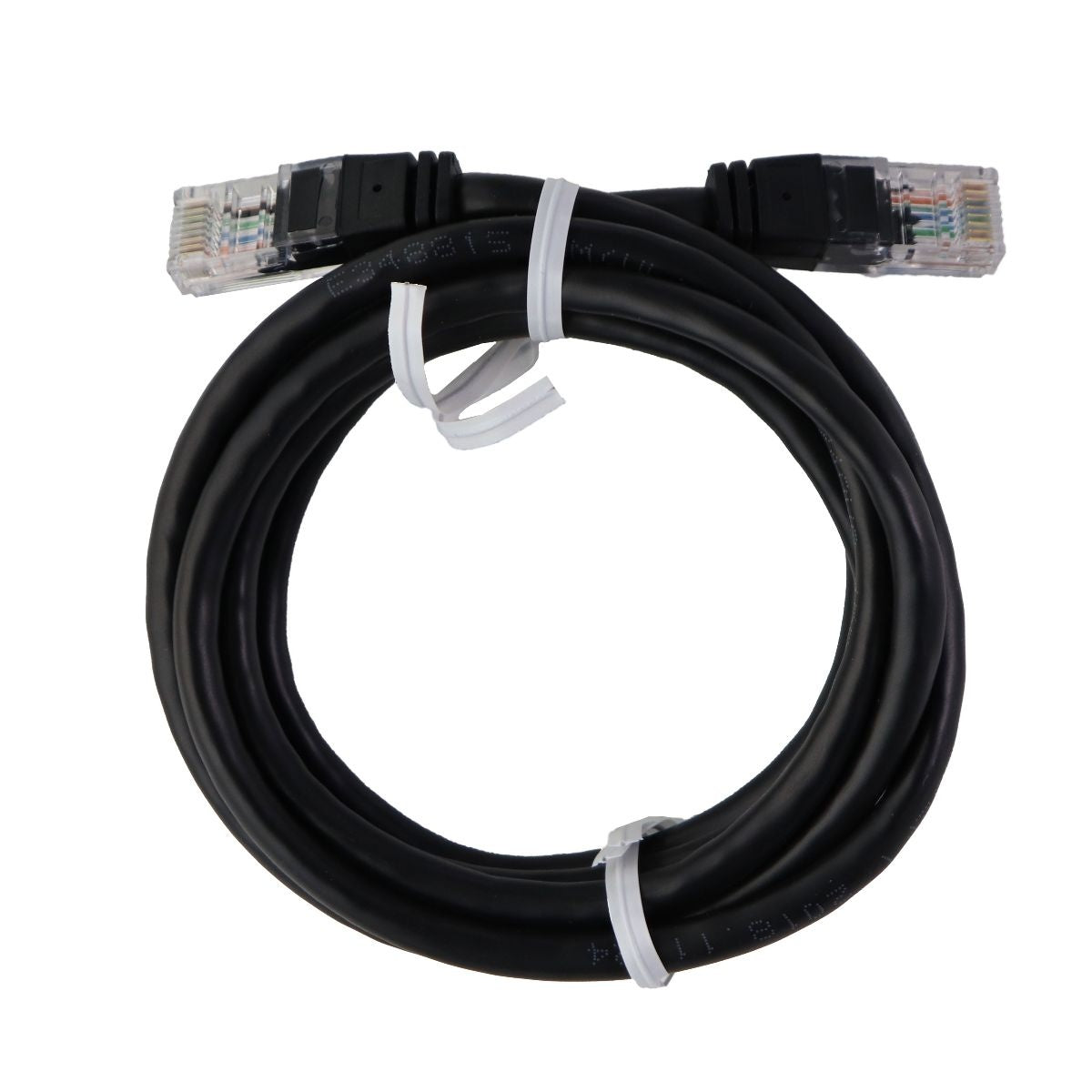 3.3-Foot CAT 5E Ethernet Patch Cable (24-AWG) - Black Computer/Network - Ethernet Cables (RJ-45, 8P8C) Unbranded - Simple Cell Bulk Wholesale Pricing - USA Seller