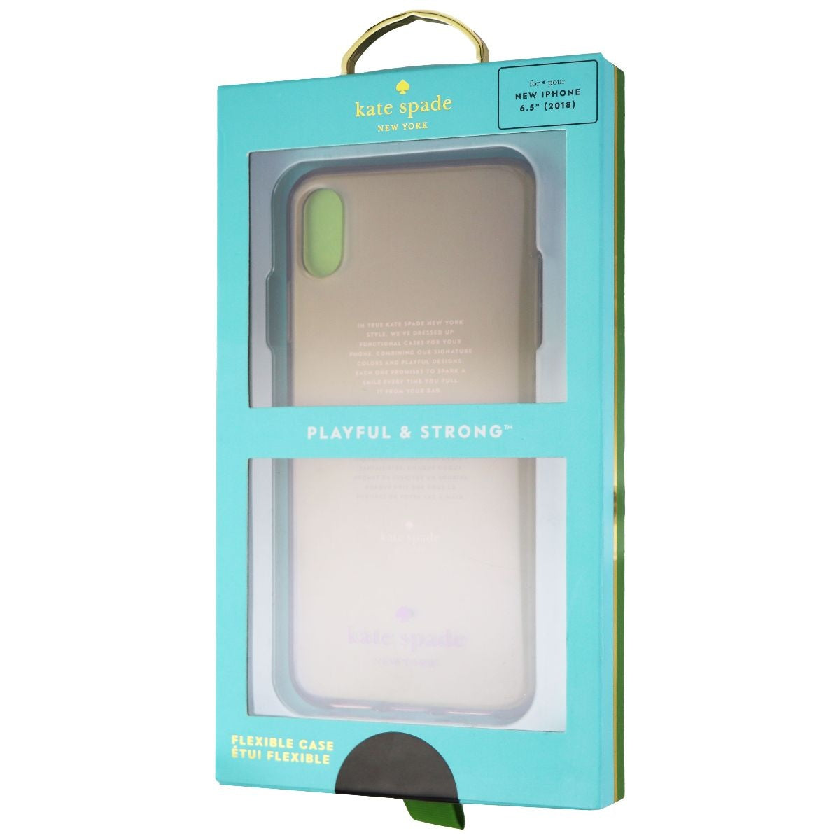 Kate Spade New York (KSIPH-112-PINK) Flexible Maui Case - Pink Tinted Cell Phone - Cases, Covers & Skins Kate Spade - Simple Cell Bulk Wholesale Pricing - USA Seller