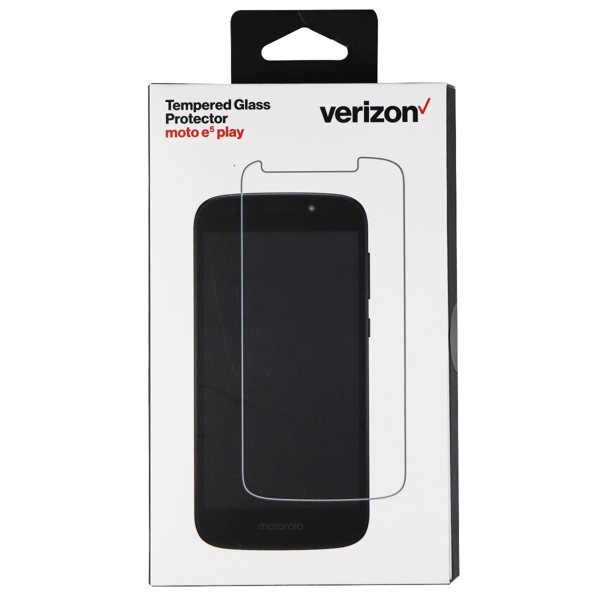 Verizon Tempered Glass Screen Protector for Motorola e5 Play Smartphone - Clear Cell Phone - Screen Protectors Verizon - Simple Cell Bulk Wholesale Pricing - USA Seller