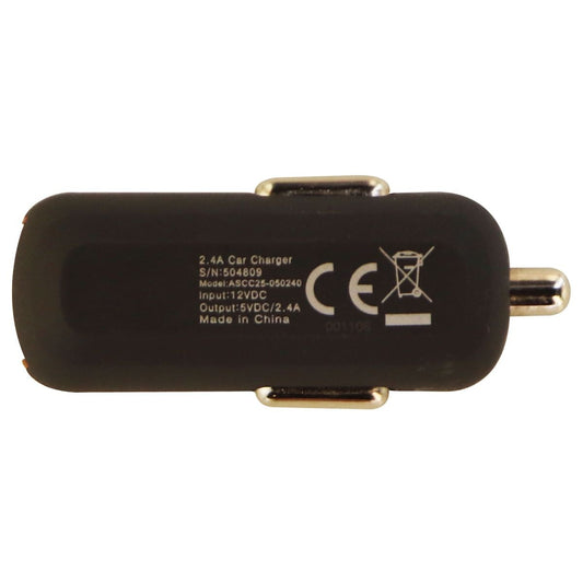 Ventev 2.4-Amp Car Charger Adapter Single USB Port - Matte Gray Cell Phone - Chargers & Cradles Ventev - Simple Cell Bulk Wholesale Pricing - USA Seller