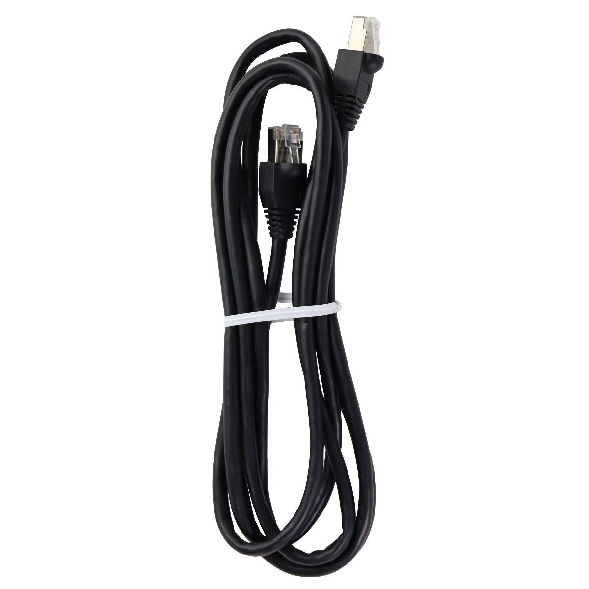 Universal (6.5-Foot) CAT 5E Ethernet Patch (RJ-45) Connection Cable - Black Computer/Network - Ethernet Cables (RJ-45, 8P8C) Unbranded - Simple Cell Bulk Wholesale Pricing - USA Seller