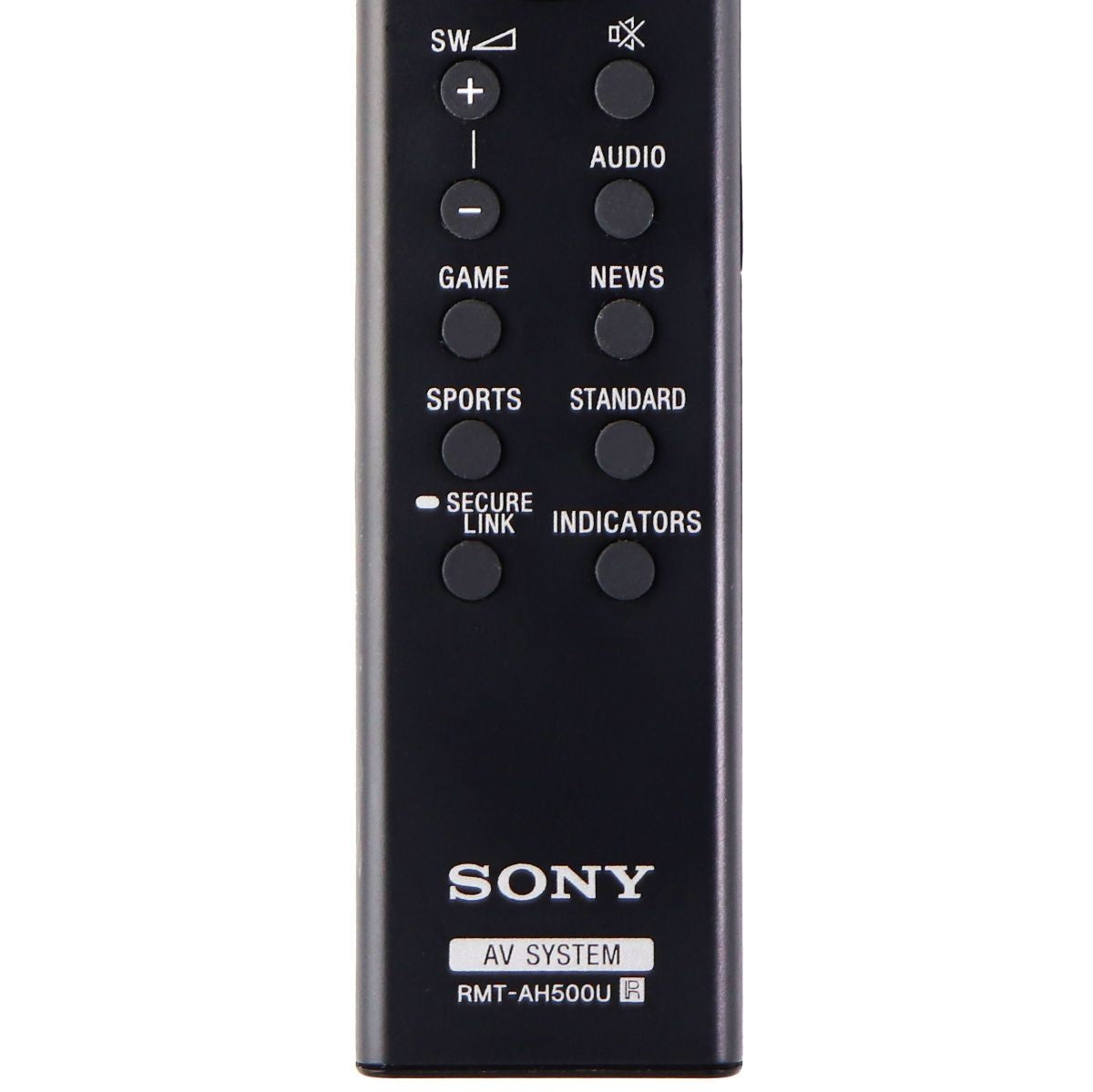 Sony Remote Control (RMT-AH500U) for AV Systems - Black TV, Video & Audio Accessories - Remote Controls Sony - Simple Cell Bulk Wholesale Pricing - USA Seller