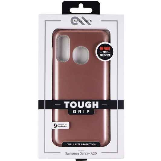 Case-Mate Tough Grip Dual Layer Case for Samsung Galaxy A20 - Rose Gold Cell Phone - Cases, Covers & Skins Case-Mate - Simple Cell Bulk Wholesale Pricing - USA Seller