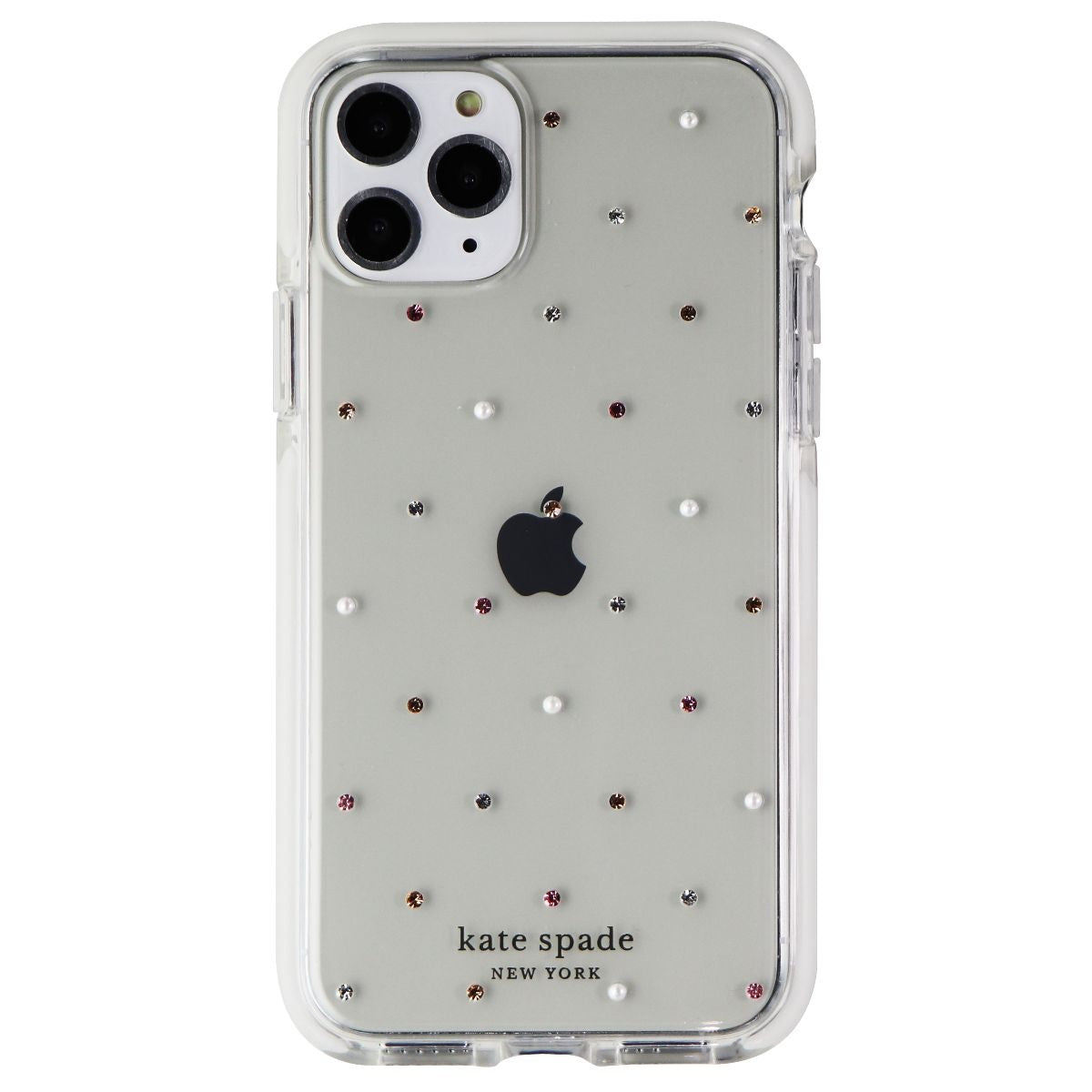 Kate Spade Defensive Hardshell Case for iPhone 11 Pro (5.8-inch) Pin Dot Clear Cell Phone - Cases, Covers & Skins Kate Spade - Simple Cell Bulk Wholesale Pricing - USA Seller