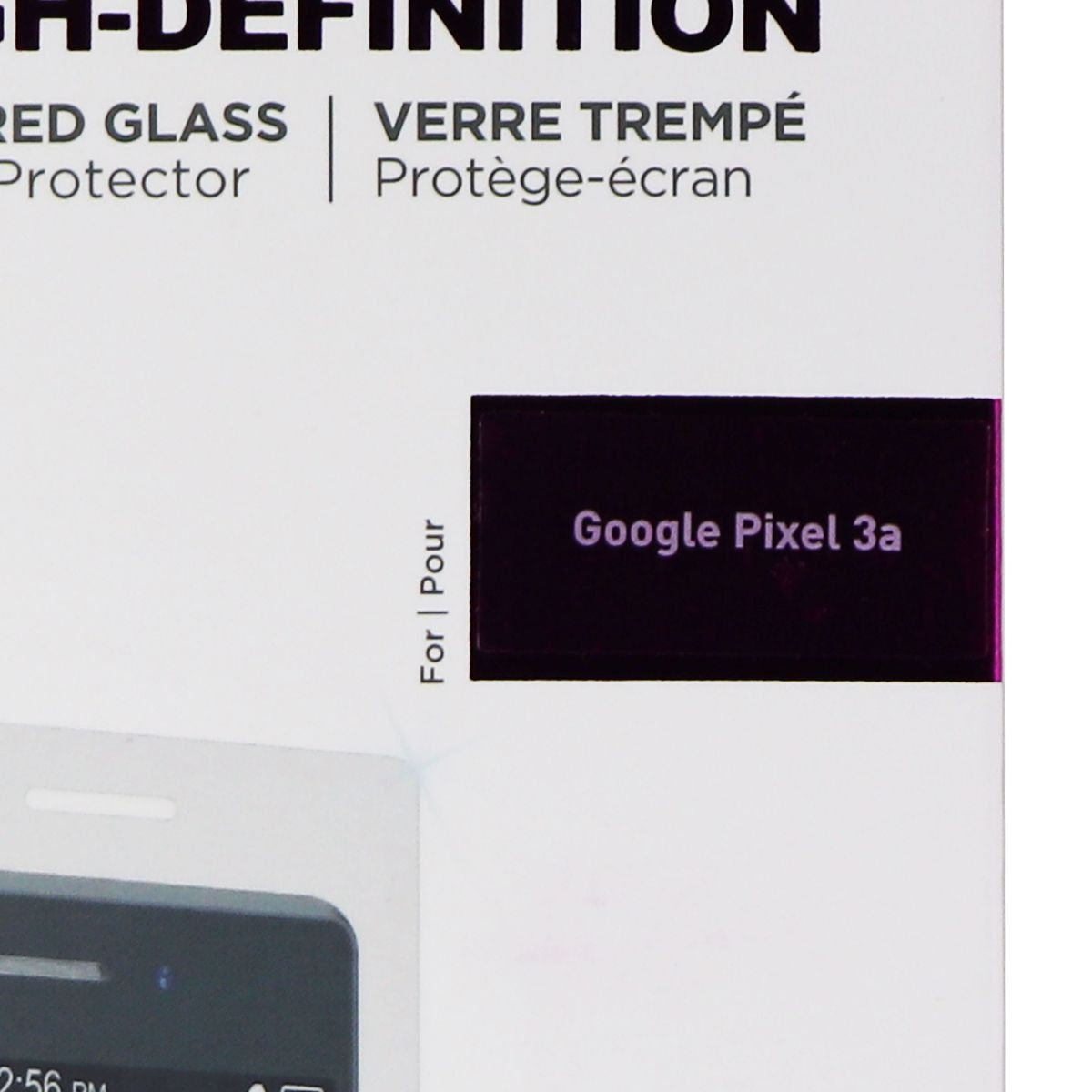 PureGear HD Tempered Glass Screen Protector for Google Pixel 3a - Clear Cell Phone - Screen Protectors PureGear - Simple Cell Bulk Wholesale Pricing - USA Seller