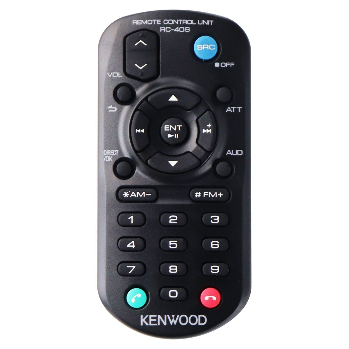 Kenwood Remote (RC-406) for Select Kenwood Car Media Entertainment Systems TV, Video & Audio Accessories - Remote Controls Kenwood - Simple Cell Bulk Wholesale Pricing - USA Seller