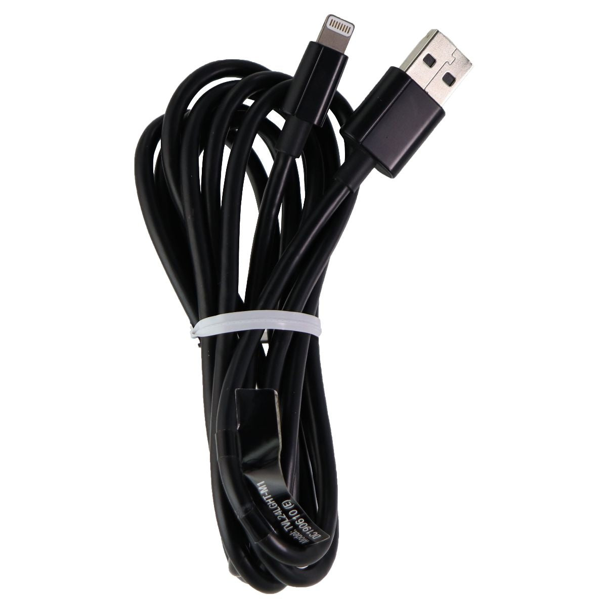 Verizon (TVL24LGHT-M) 6Ft Charge & Sync Cable for Lightning 8-Pin to USB-A Black Cell Phone - Cables & Adapters Verizon - Simple Cell Bulk Wholesale Pricing - USA Seller