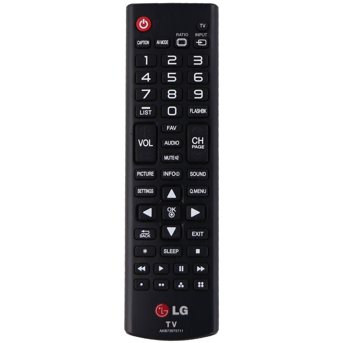 LG Remote Control (AKB73975711) for Select LG TVs - Black TV, Video & Audio Accessories - Remote Controls LG - Simple Cell Bulk Wholesale Pricing - USA Seller