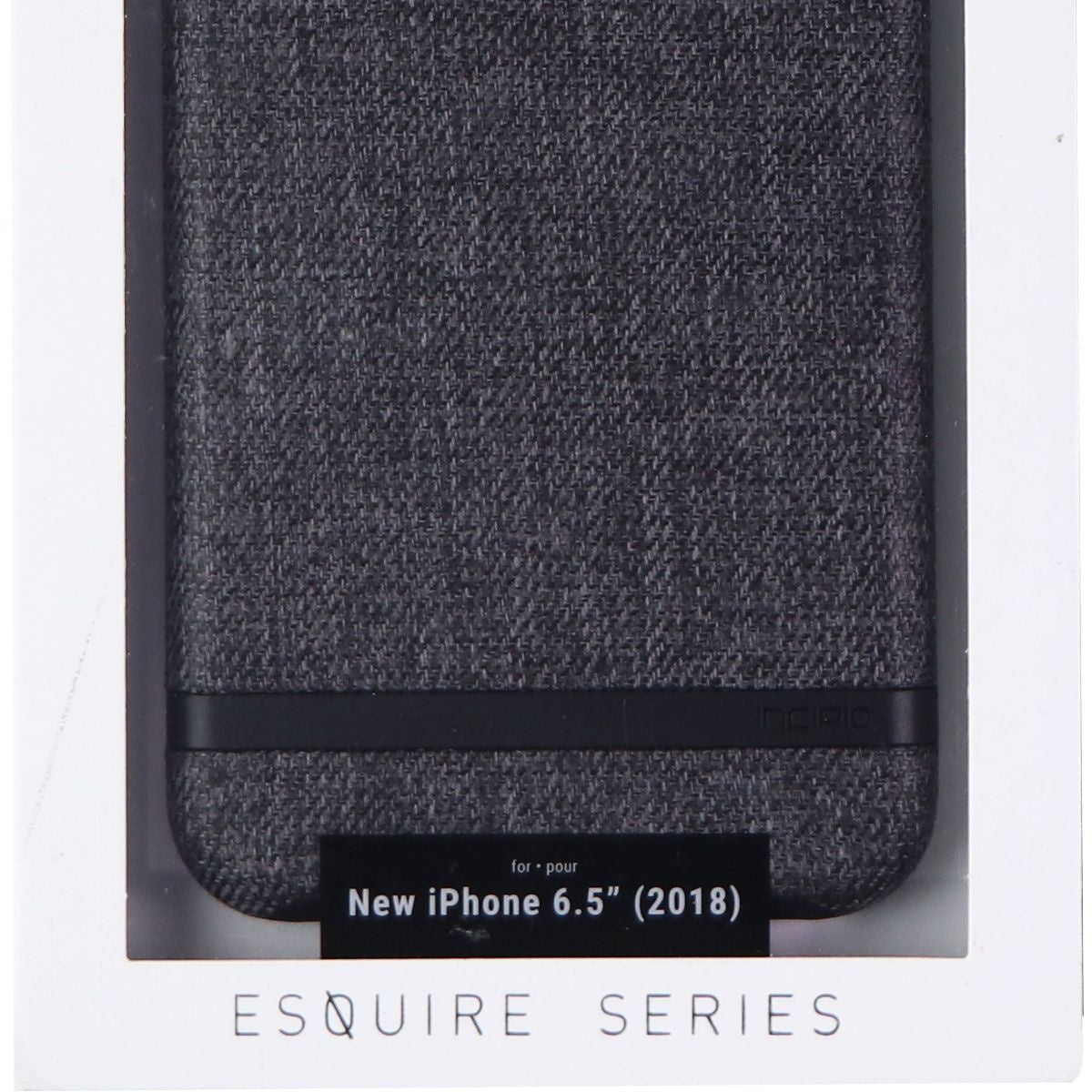 Incipio Esquire Series Hybrid Case for Apple iPhone Xs Max - Gray/Black Cell Phone - Cases, Covers & Skins Incipio - Simple Cell Bulk Wholesale Pricing - USA Seller