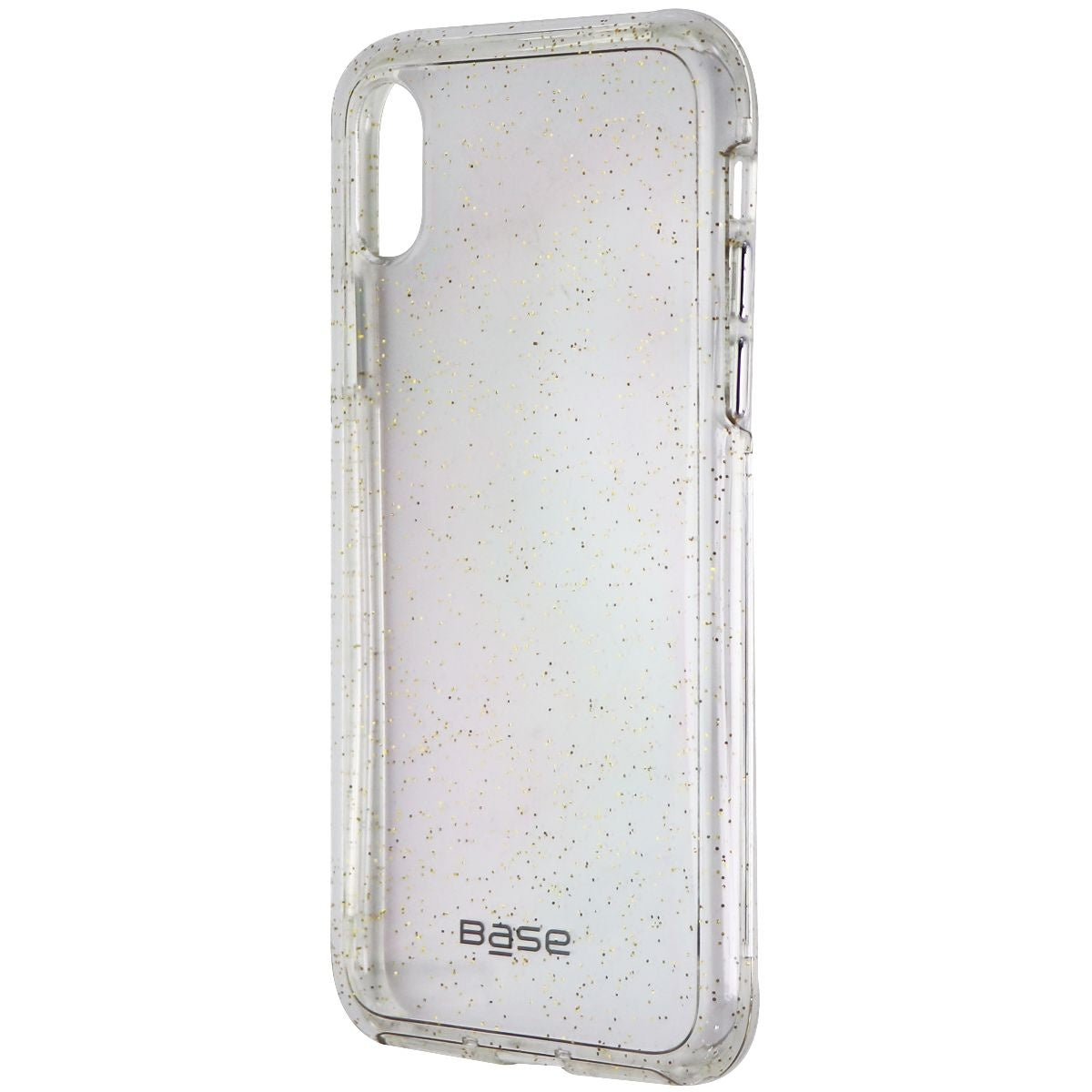 Base Crystal Shield Phone Case for iPhone X / Xs - Clear / Gold Cell Phone - Cases, Covers & Skins Base - Simple Cell Bulk Wholesale Pricing - USA Seller
