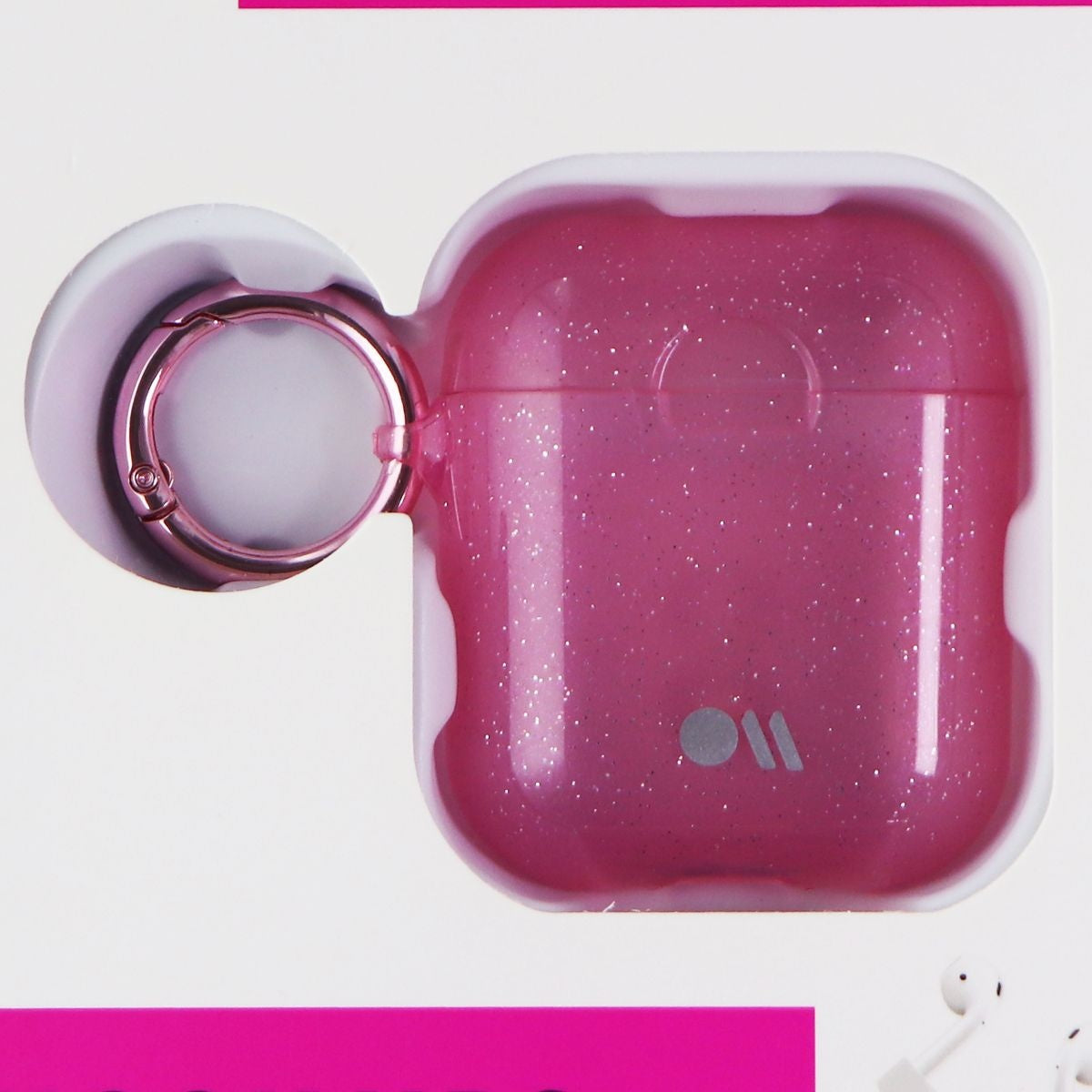 Case-Mate Hook Ups Case and Neck Strap for Apple AirPods (1st & 2nd Gen) - Pink iPod, Audio Player Accessories - Cases, Covers & Skins Case-Mate - Simple Cell Bulk Wholesale Pricing - USA Seller