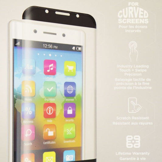 PureGear HD Tempered Glass Screen Protector Guard for Galaxy S9+ - Black Edge