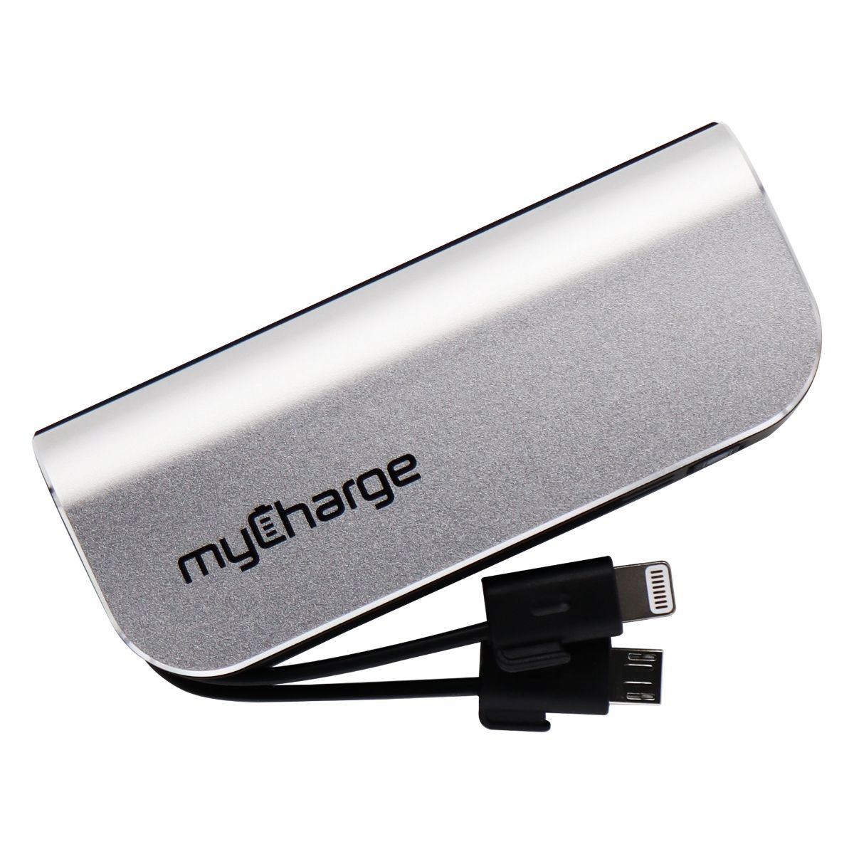myCharge Hub Mini Portable Charger w/Micro-USB for iPhones - Silver - HB33V-B Cell Phone - Chargers & Cradles myCharge - Simple Cell Bulk Wholesale Pricing - USA Seller