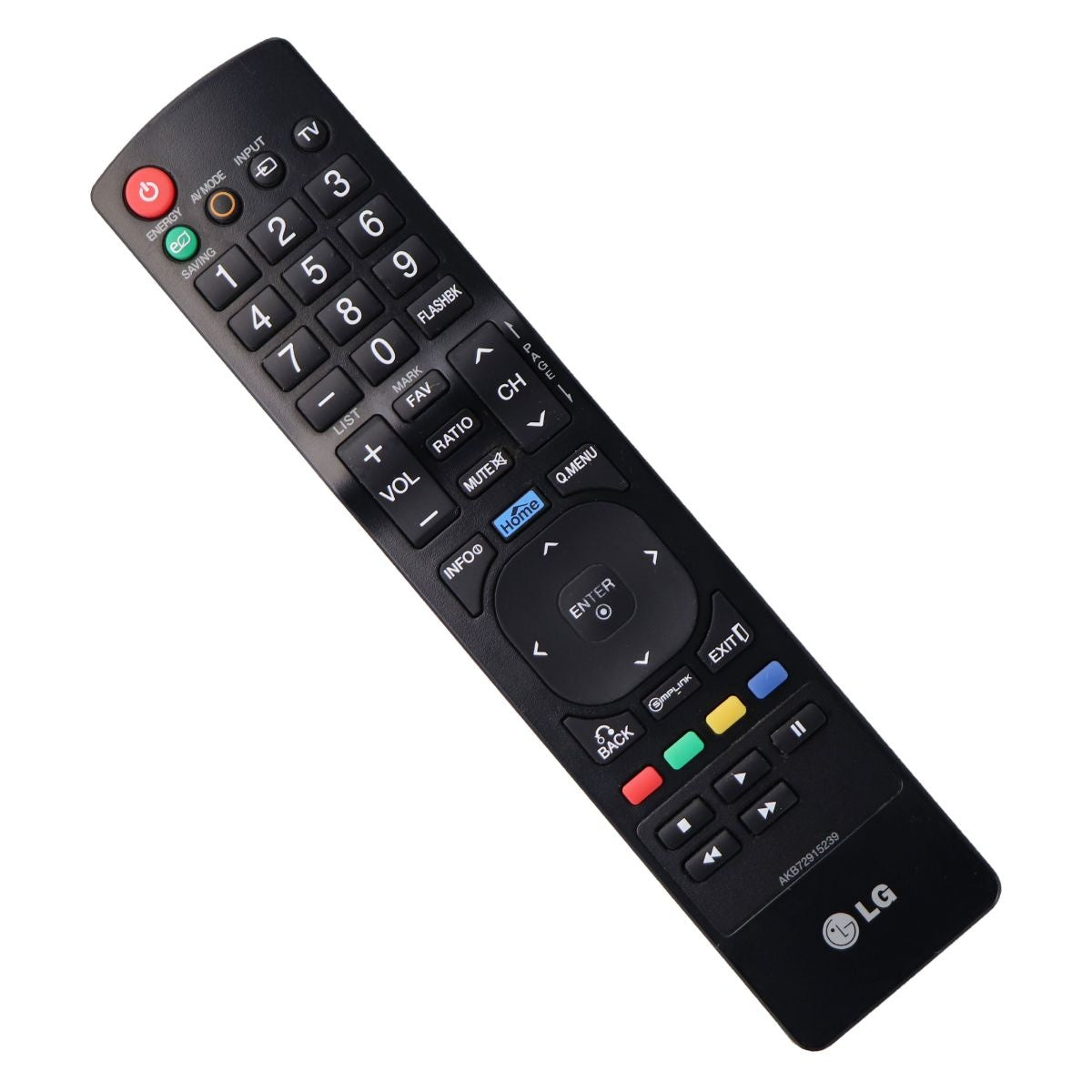 LG Remote Control (AKB72915239) for Select LG TVs - Black TV, Video & Audio Accessories - Remote Controls LG - Simple Cell Bulk Wholesale Pricing - USA Seller
