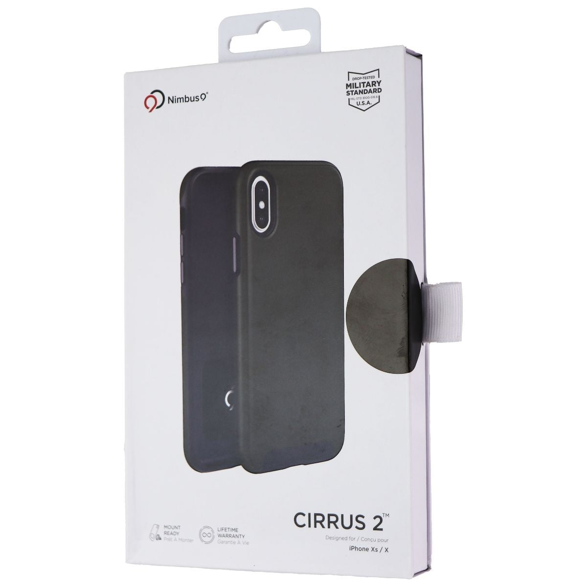 Nimbus9 Cirrus 2 Series Dual Layer Case for Apple iPhone Xs / X - Gunmetal Gray Cell Phone - Cases, Covers & Skins Nimbus9 - Simple Cell Bulk Wholesale Pricing - USA Seller