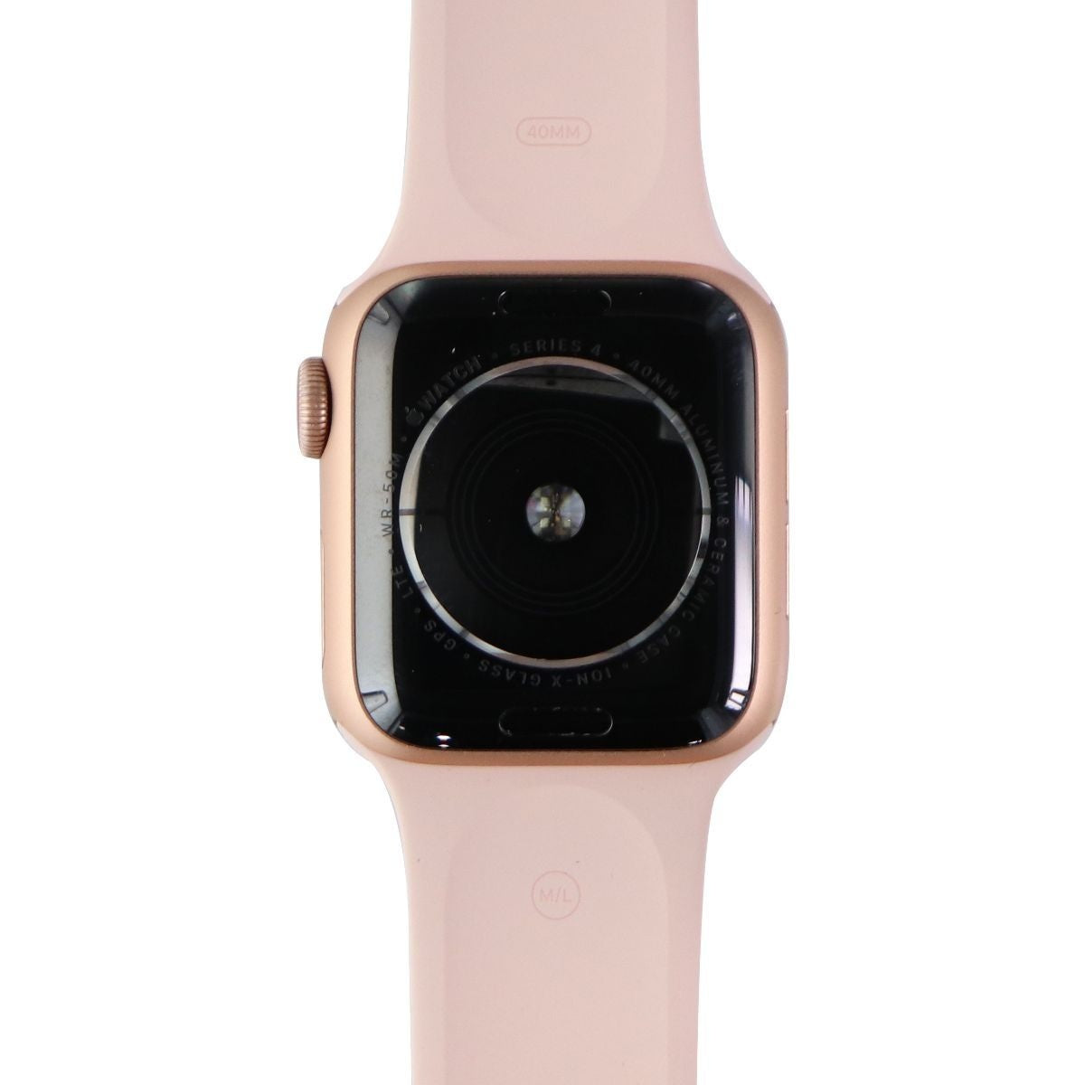 Apple Watch Series 4 (A1975) GPS + Cellular - 40mm Gold Aluminum/Pink Sport Band Smart Watches Apple - Simple Cell Bulk Wholesale Pricing - USA Seller