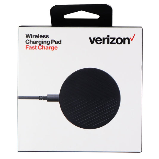 Verizon 10W Qi Wireless Charging Pad for iPhone and Samsung - Black Cell Phone - Chargers & Cradles Verizon - Simple Cell Bulk Wholesale Pricing - USA Seller
