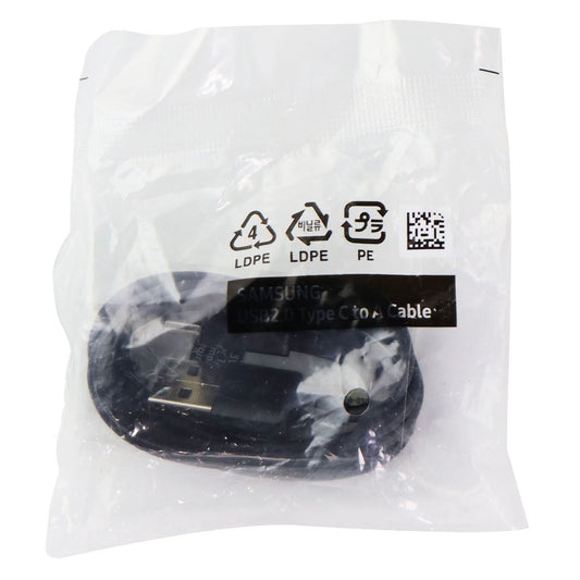 Samsung (2.5 Foot) USB to USB-C (Type C) Charge/Sync Cable - Black (EP-DR140ABZ) Cell Phone - Cables & Adapters Samsung - Simple Cell Bulk Wholesale Pricing - USA Seller