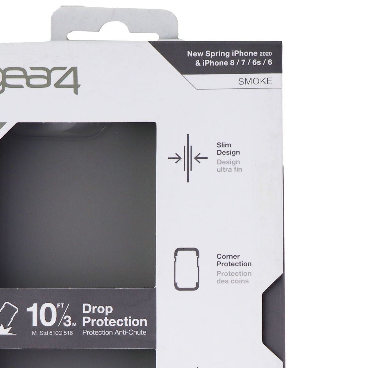 ZAGG Wembley Palette Series Soft Case for iPhone SE (2nd Gen) & 8/7 - Smoke Cell Phone - Cases, Covers & Skins Zagg - Simple Cell Bulk Wholesale Pricing - USA Seller