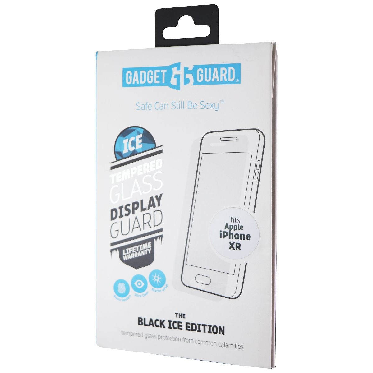 Gadget Guard Black Ice Tempered Glass Screen Protector for iPhone XR - Clear Cell Phone - Screen Protectors Gadget Guard - Simple Cell Bulk Wholesale Pricing - USA Seller