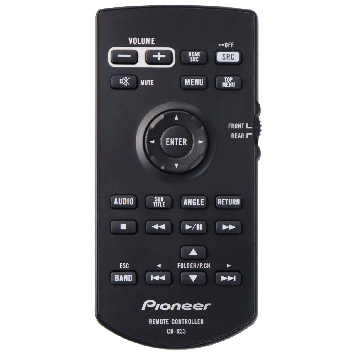 Pioneer Remote Control (CD-R33) for Select Pioneer Car Audio Systems - Black TV, Video & Audio Accessories - Remote Controls Pioneer - Simple Cell Bulk Wholesale Pricing - USA Seller