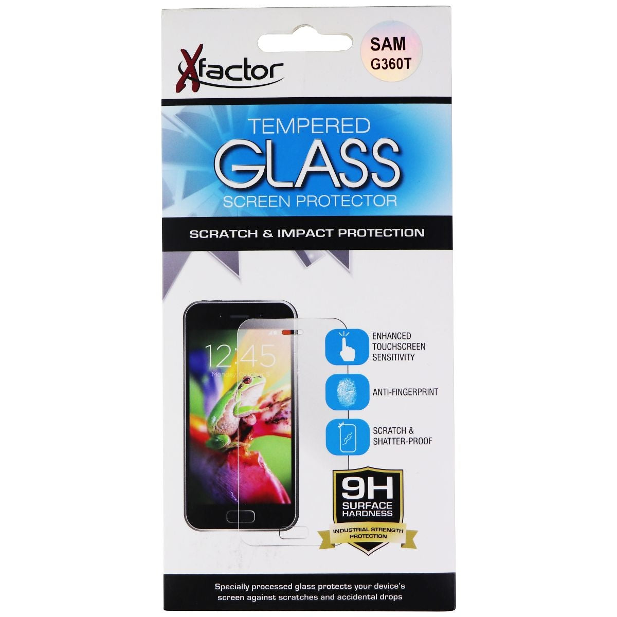 XFactor Tempered Glass for Samsung Galaxy Core Prime (G360T) - Clear Cell Phone - Screen Protectors Xfactor - Simple Cell Bulk Wholesale Pricing - USA Seller