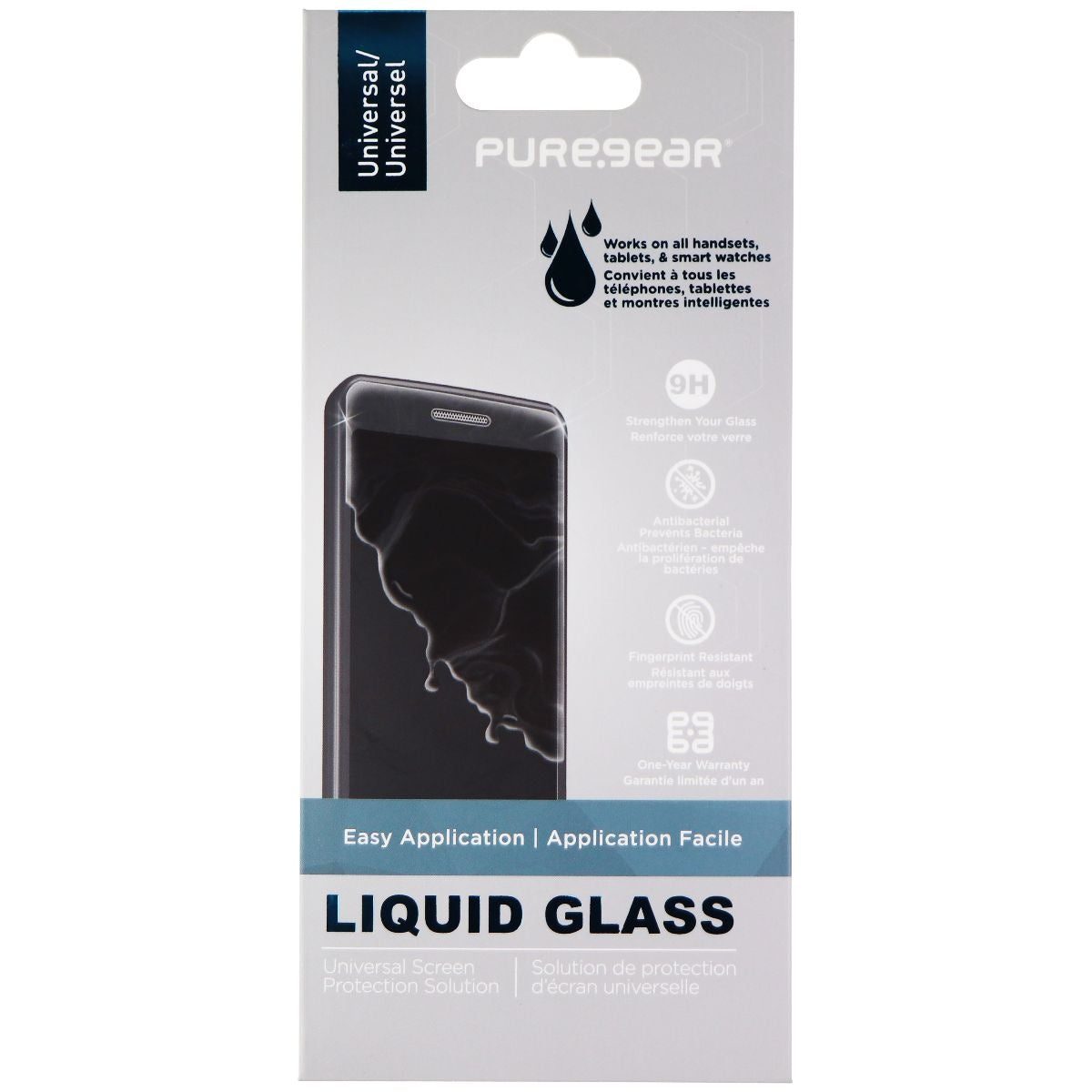 PureGear Liquid Glass Universal Screen Protection for Smartphones & More Cell Phone - Screen Protectors PureGear - Simple Cell Bulk Wholesale Pricing - USA Seller