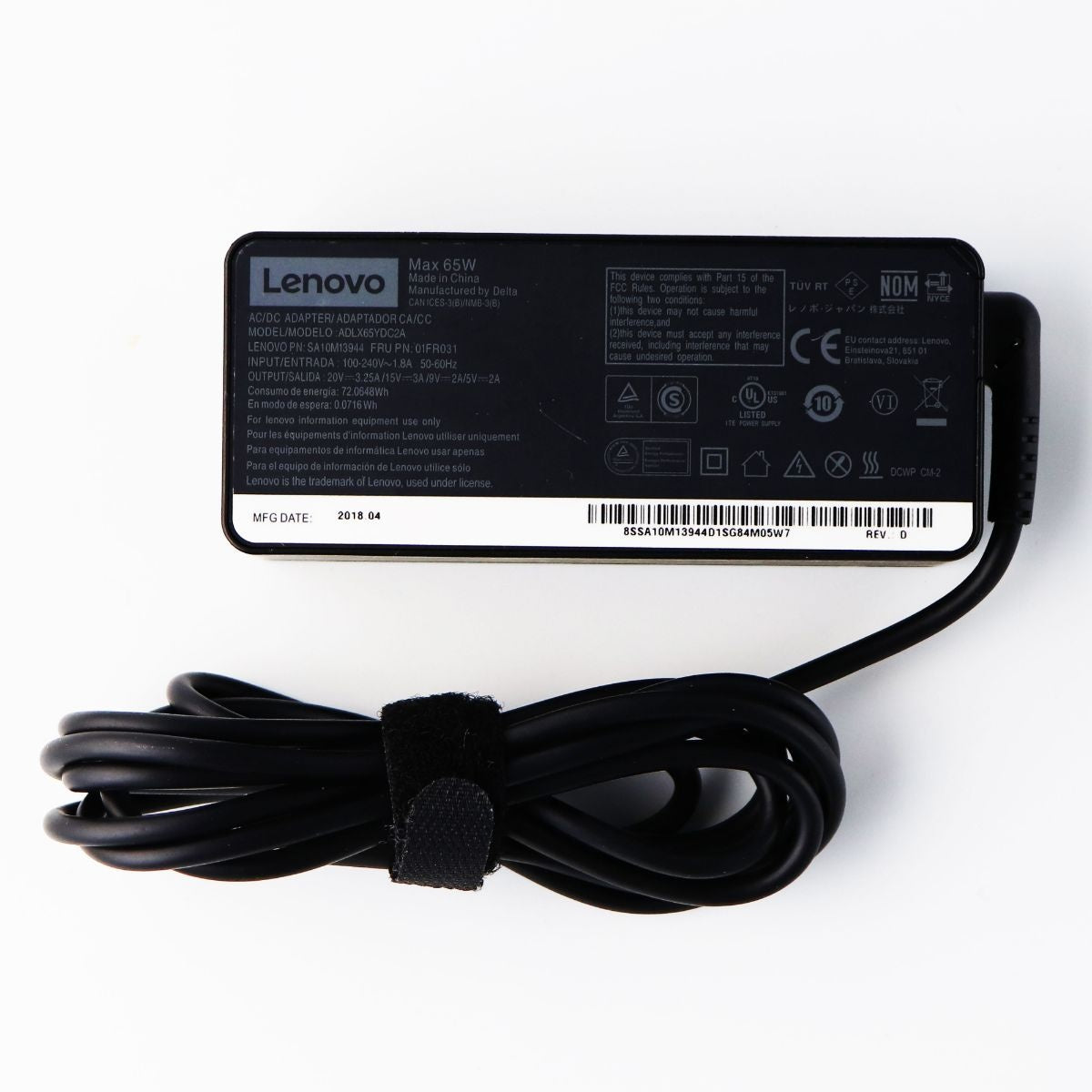 OEM Genuine Replacement Charger LENOVO ADLX65YDC2A Computer Accessories - Laptop Power Adapters/Chargers Lenovo - Simple Cell Bulk Wholesale Pricing - USA Seller