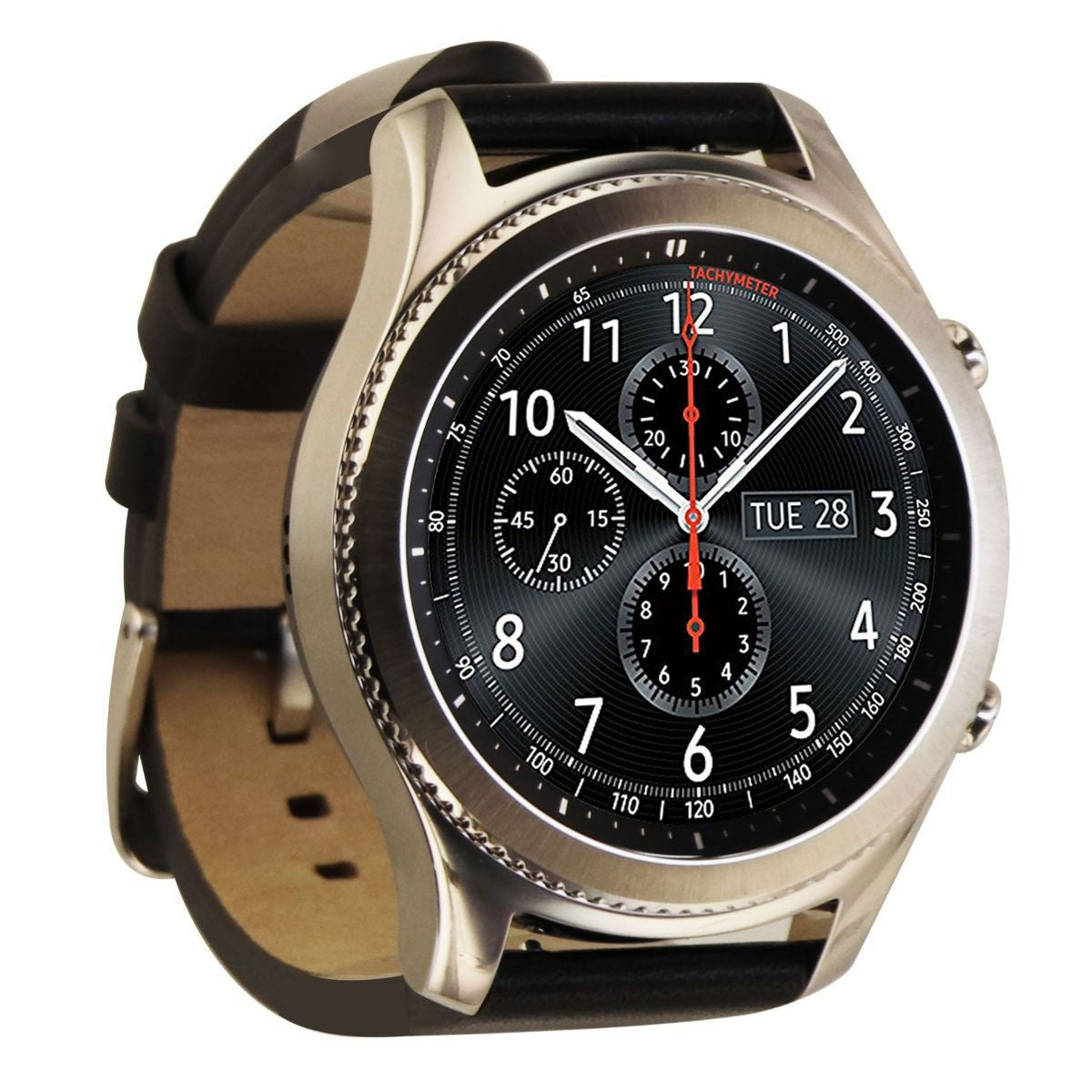 Samsung Gear S3 Classic Smartwatch (SM-R775V) Unlocked LTE - Silver/Black Smart Watches Samsung - Simple Cell Bulk Wholesale Pricing - USA Seller