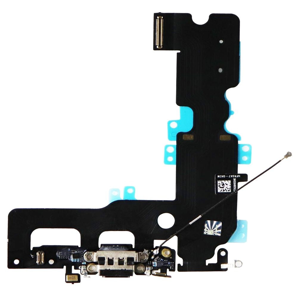 Repair Part - Charging Port Flex Cable for Apple iPhone 7 Plus - Jet Matte Black Replacement Parts & Tools - Tools & Repair Kits Unbranded - Simple Cell Bulk Wholesale Pricing - USA Seller